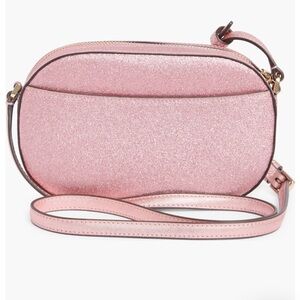 NWT Kate Spade GLITTER Pink Crossbody Bag $299 retail
